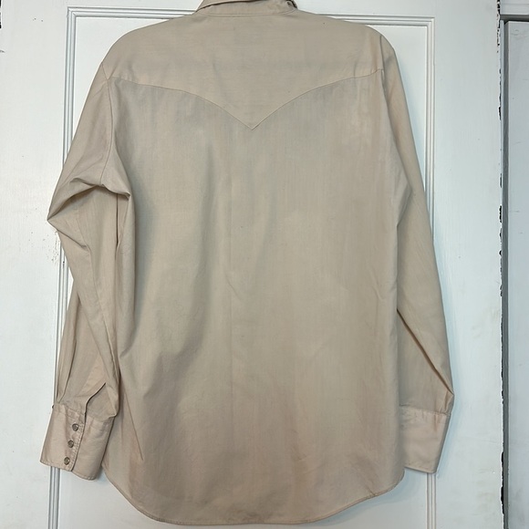 Vintage Chute#1 embroidered western rodeo button down with snap buttons - Picture 4 of 12